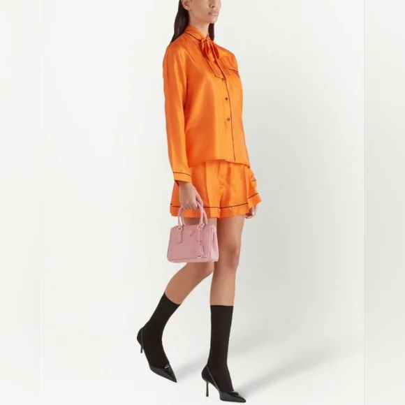 MSRP$4000 LIKE NEW Rare! Authenticated Prada GALLERIA Pink Mini/Small/MACRO Bag - Picture 8 of 16